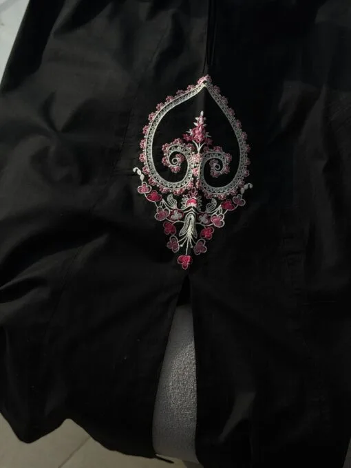 A-line frock style kamiz set.