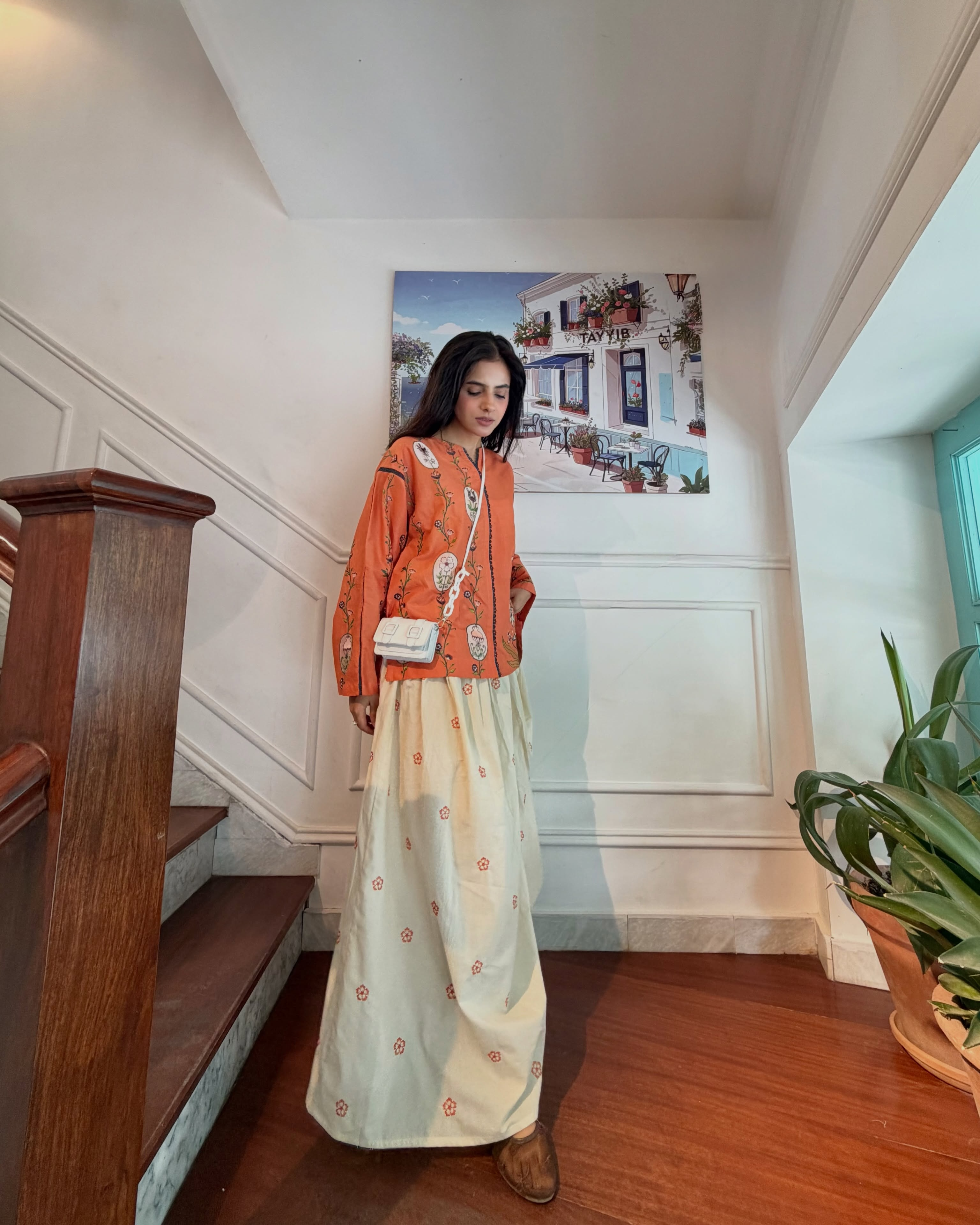 Terracota blossom 2-piece set