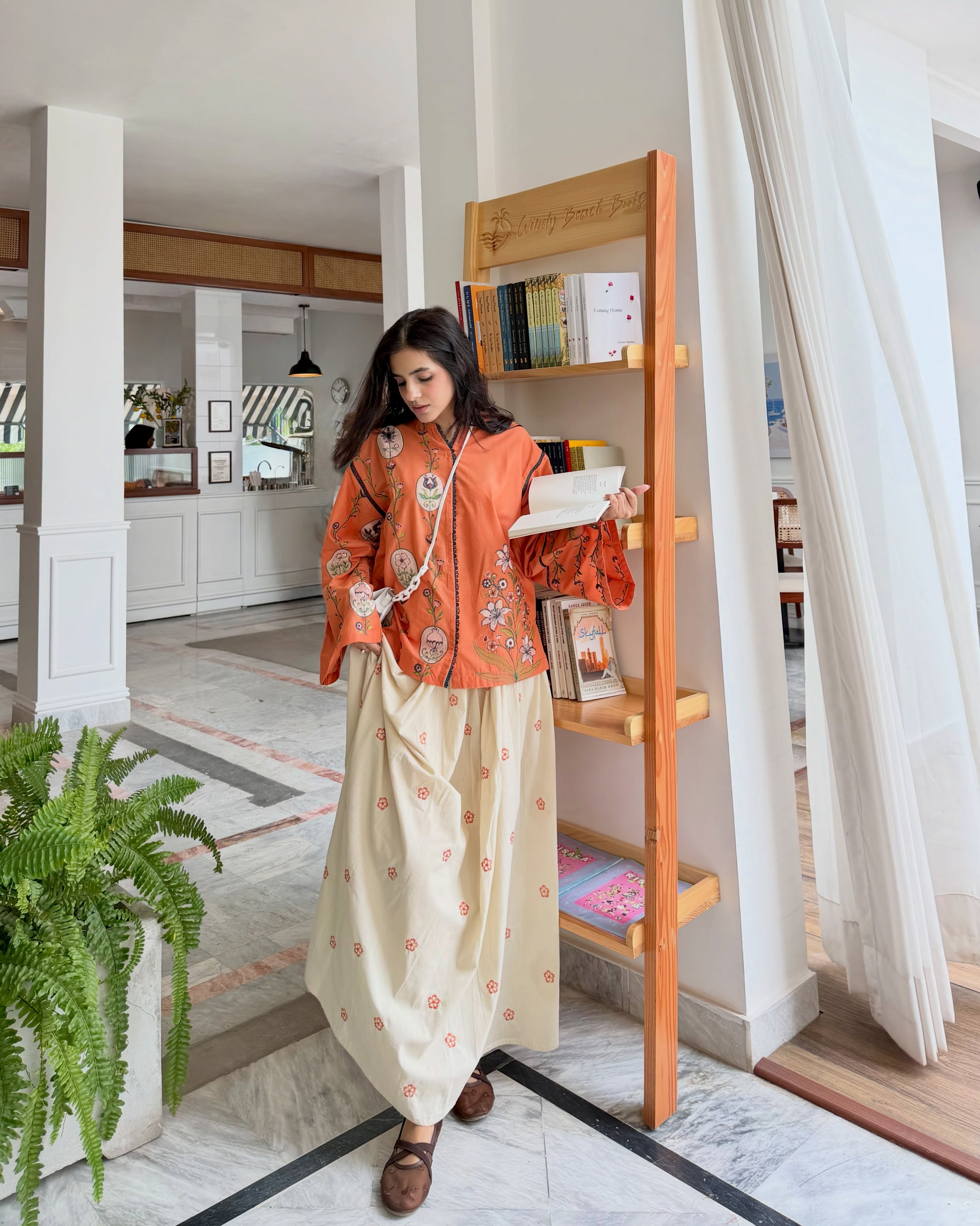 Terracota blossom 2-piece set