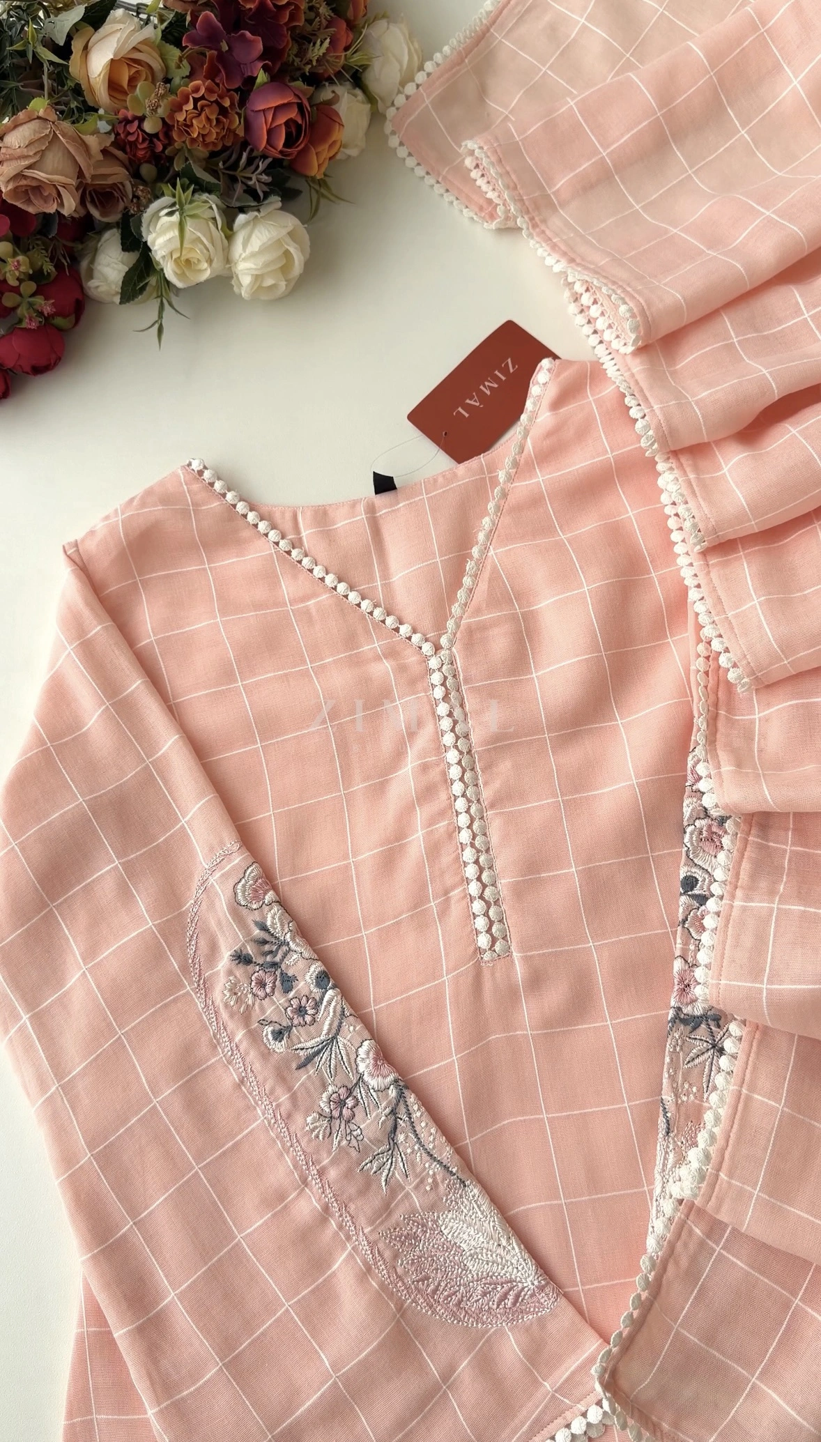 Premium printed & embroidered 3-piece set