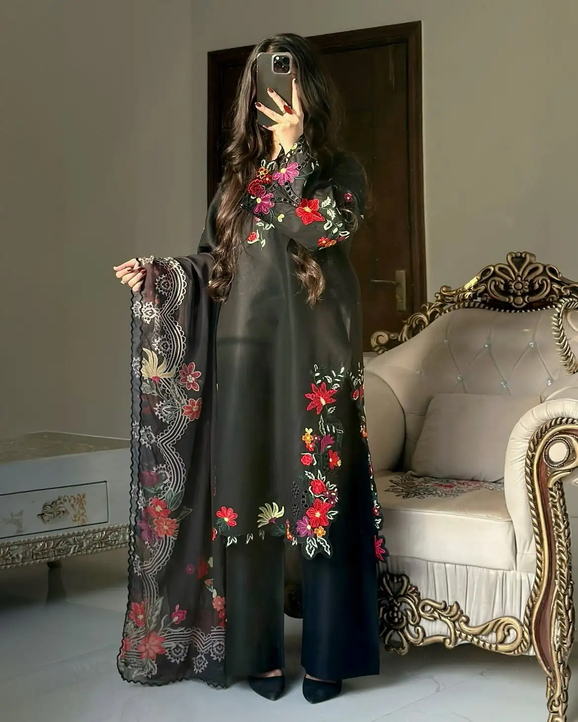 Midnight bloom 3PC set